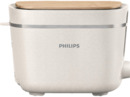 Bild 1 von PHILIPS HD2640/10 Serie 5000 Eco Conscious Edition 8 Stufen, Krümelschublade, Brötchenaufsatz Toaster Seidenweiß matt (830 Watt, Schlitze: 2), Seidenweiß matt