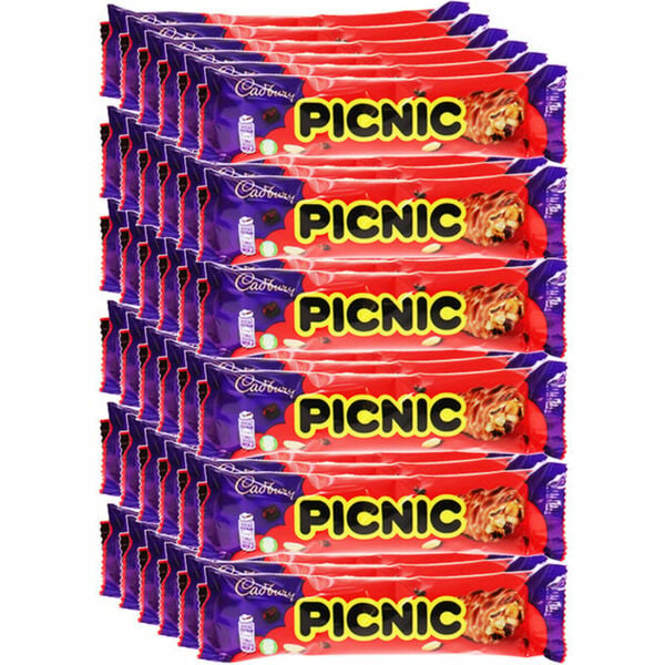 Bild 1 von Cadburys Picnic Riegel, 36er-Pack