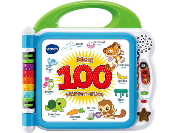 Bild 1 von VTECH Mein 100-Wörter-Buch Lerncomputer, Mehrfarbig, Mehrfarbig