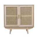 Bild 1 von Kommode 67 x 65 cm Braun/ Rattan