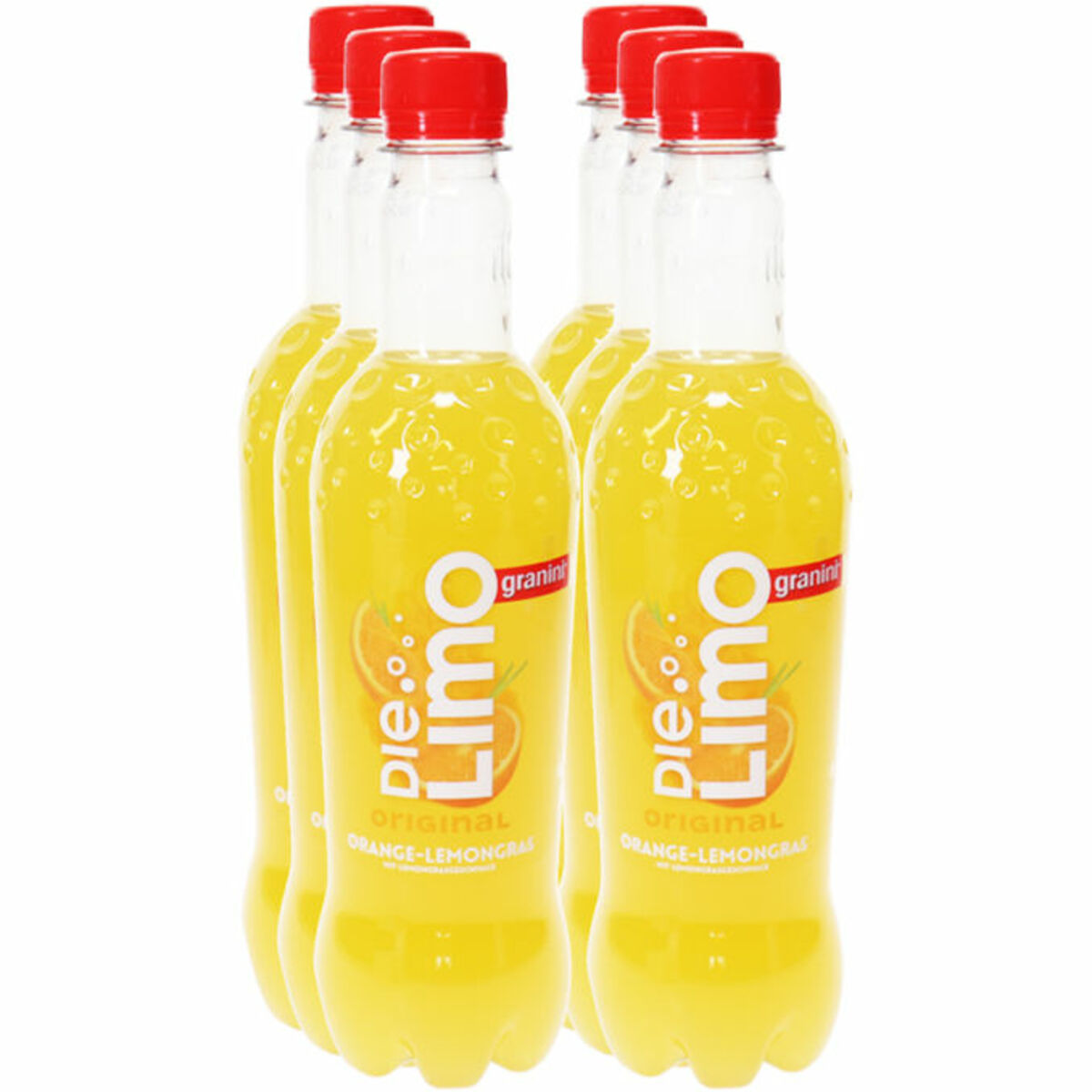Bild 1 von granini Orange-Lemongras Limonade, 6er Pack (EINWEG) zzgl. Pfand