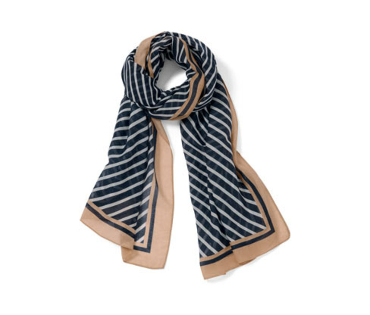 Bild 1 von Gestreifter Webschal