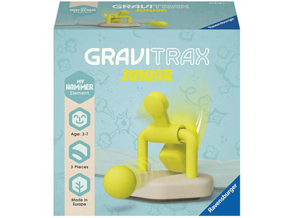 Bild 1 von RAVENSBURGER GraviTrax Junior Element Hammer Kugelbahnsystem Mehrfarbig, Mehrfarbig