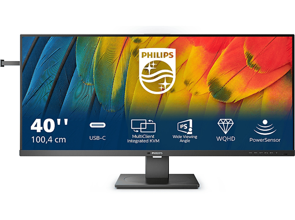 Bild 1 von PHILIPS 40B1U5600 40 Zoll UWQHD Monitor (4 ms Reaktionszeit, 120 Hz), Schwarz