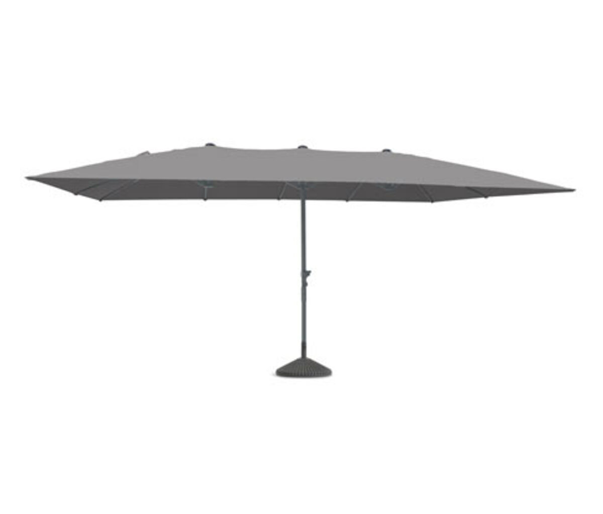 Bild 1 von Leco Doppelsonnenschirm, 270 x 460 cm, anthrazit