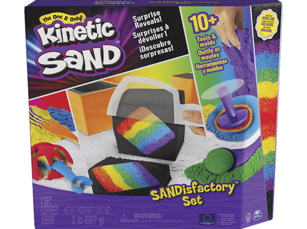 Bild 1 von SPIN MASTER Kinetic Sand - Sandisfactory Set (907g) Spielset Mehrfarbig, Mehrfarbig