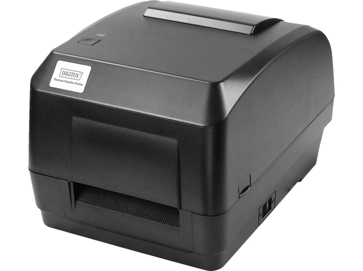 Bild 1 von DIGITUS 200 dpi Thermotransfer, Thermodirekt Etikettendrucker, Schwarz