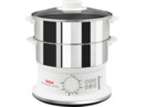 Bild 1 von TEFAL VC1451 Convenient Series Dampfgarer (900 Watt, Weiß/Edelstahl), Weiß/Edelstahl