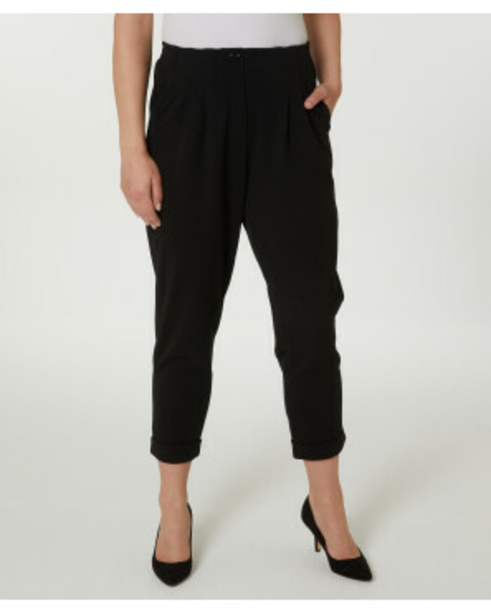 Bild 1 von Schicke Pull-on-Hose
       
      Janina, 7/8-Länge, Loose-fit
     
      schwarz