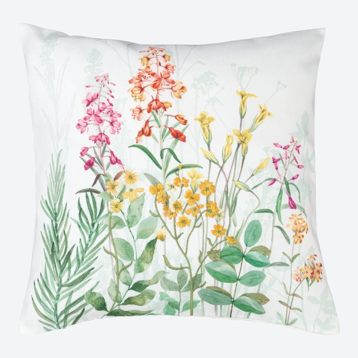 Bild 1 von Kissenhülle mit Frühlingsdesign, ca. 40x40cm ,White