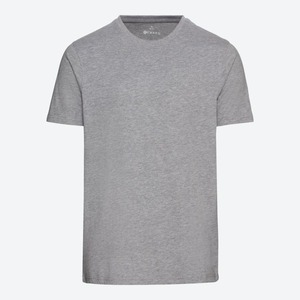Herren-T-Shirt in Melange-Optik ,Gray
