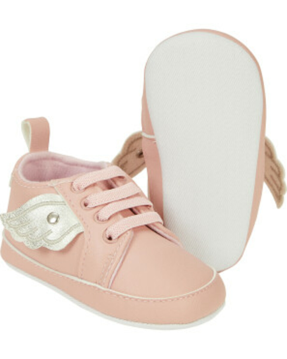 Bild 1 von Süße Babyschuhe
       
      Teddykopf_Baby, Flügel-Applikationen
     
      rosa