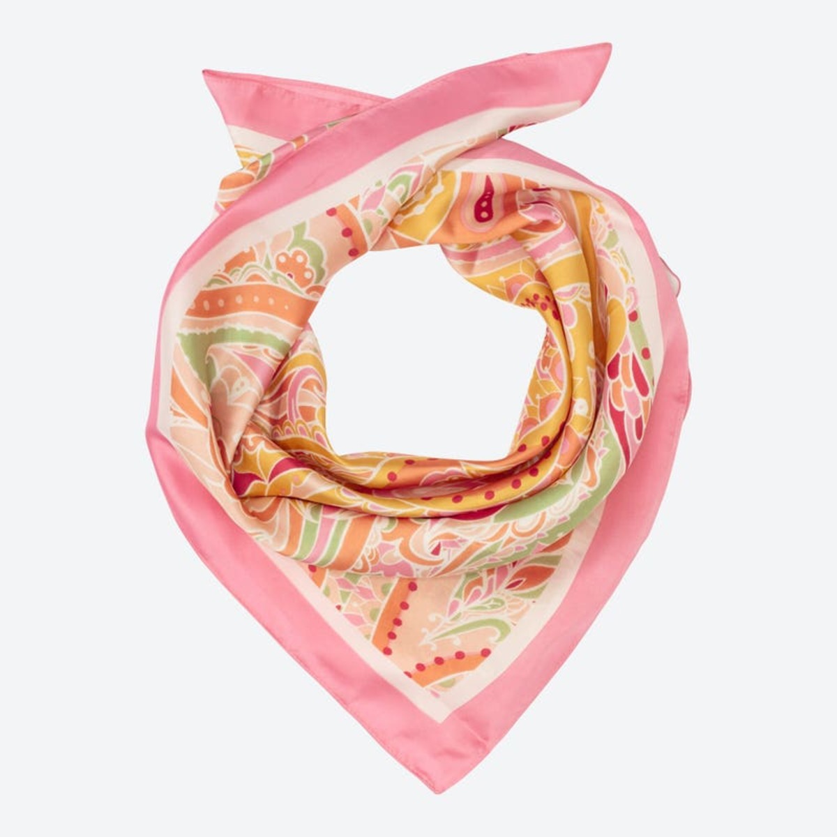 Bild 1 von Damen-Tuch in Satin-Optik, ca. 70x70cm ,Rose