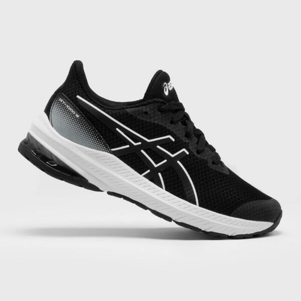 Bild 1 von ASICS Laufschuhe Leichtathletik Kinder Asics - GT-1000 12 GS schwarz/weiss