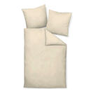 Bild 1 von Janine Bettwäsche Giacomo, Creme, Textil, Uni, 200x220 cm, Textiles Vertrauen - Oeko-Tex®, bügelfrei, pflegeleicht, atmungsaktiv, hautfreundlich, schadstoffgeprüft, 100% feinster Baumwollsatin mi