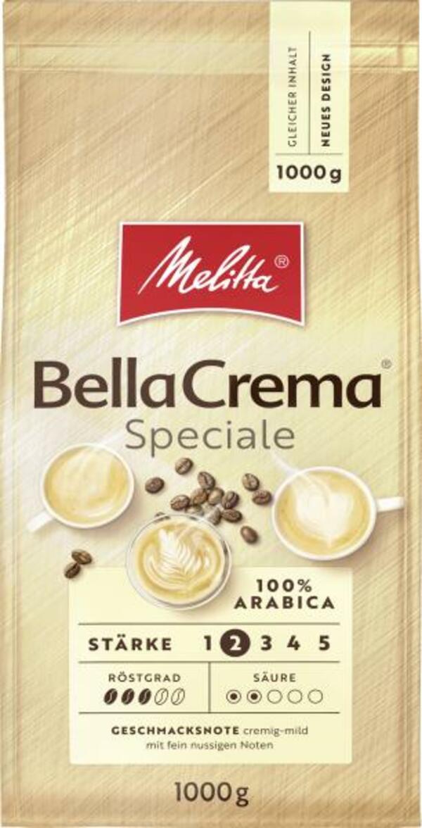 Bild 1 von Melitta Bella Crema Speciale Bohnen