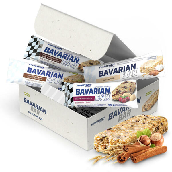 Bild 1 von ENERGYBODY SYSTEMS Energie-Riegel Haferriegel Müsliriegel Bavarian Bar Selection Box 12 x 50 g