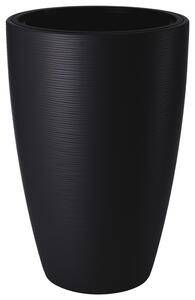 Pflanztopf Gubo in Schwarz Ø ca. 36cm, Schwarz