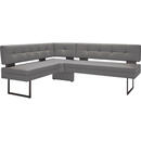Bild 1 von Dieter Knoll Eckbank, Grau, Metall, Textil, 3-4-Sitzer, L-Form, 200x158 cm, Emas, Dgm, Lederauswahl, Stoffauswahl, Typenauswahl, planbar, Truhe im Sitz, mit Rückenlehne, Esszimmer, Bänke, Eckbänke