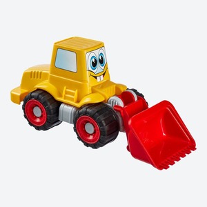 Simba Baustellenfahrzeuge "Happy Trucks" ,Yellow