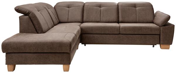 Bild 1 von Wohnlandschaft Manduria Cappuccino Mikrofaser, Cappuccino