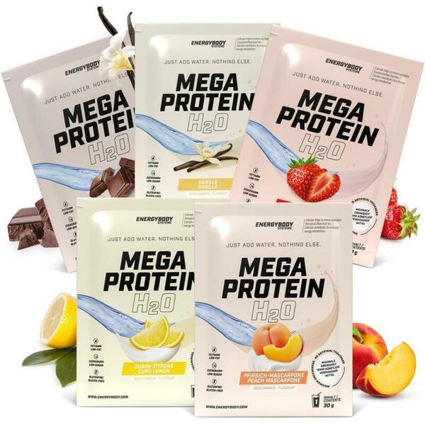 Bild 1 von ENERGYBODY SYSTEMS Mega Protein H2O Probierpaket