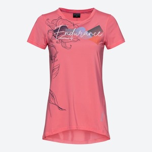 Damen-Fitness-T-Shirt mit Schriftzug ,Rose