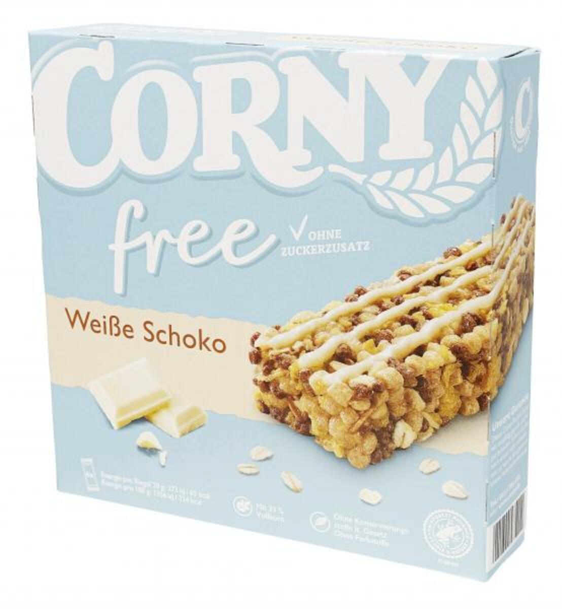 Bild 1 von Corny Müsli-Riegel Free Weiße Schokolade