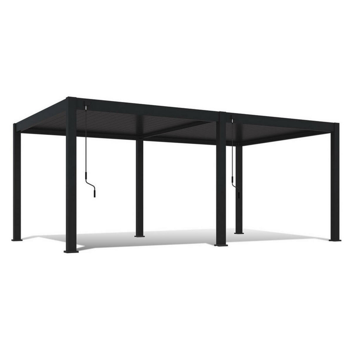 Bild 1 von Pavillon, Metall, 600x255x400 cm, wetterbeständig, UV-beständig, Sonnen- & Sichtschutz, Pavillons