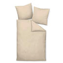 Bild 1 von Janine Bettwäsche Giacomo, Sand, Textil, Uni, 135x200 cm, Textiles Vertrauen - Oeko-Tex®, atmungsaktiv, hautfreundlich, schadstoffgeprüft, 100% feinster Baumwollsatin mit Seiden-Finish, Schlaftext
