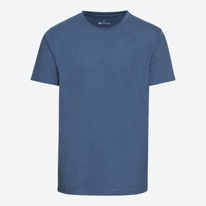 Herren-T-Shirt in Melange-Optik ,Blue
