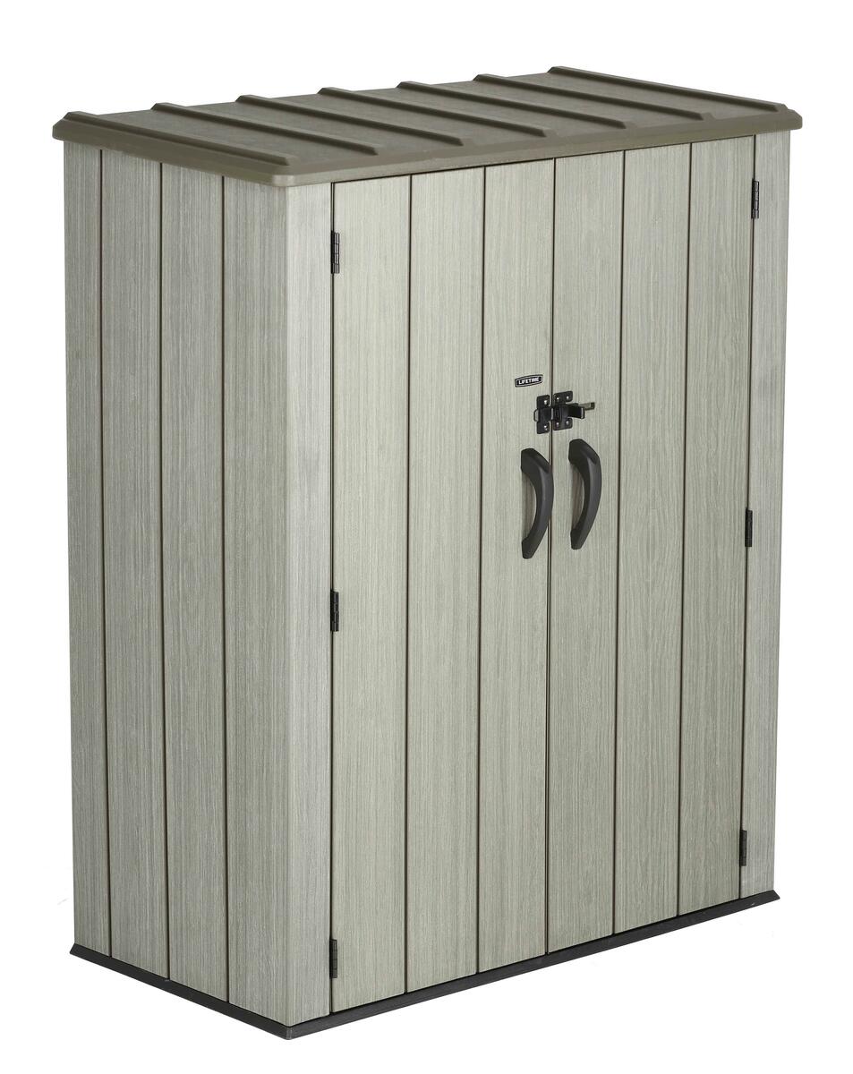 Bild 1 von Geräteschrank Grau/Naturfarben versperrbar, Grau, Naturfarben