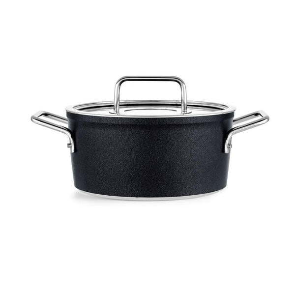 Bild 1 von Fissler Kochtopf Adamant, Schwarz, Metall, 2,7 L, 13 cm, backofengeeignet, kratzfest, Kochen, Töpfe, Kochtöpfe