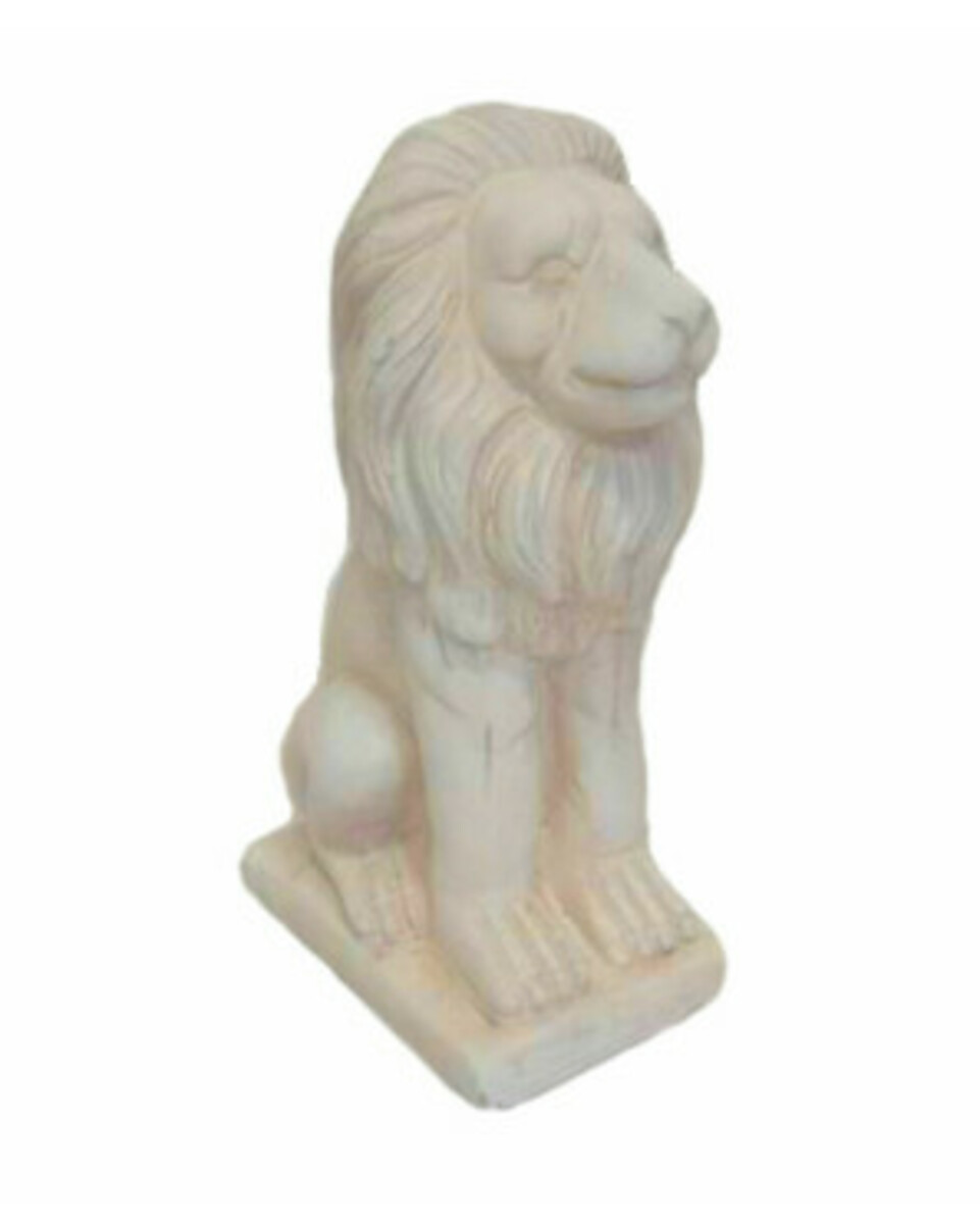 Bild 1 von Deko-Löwe Zement
       
      ca. 18 x 12 x 29 cm
     
      weiß