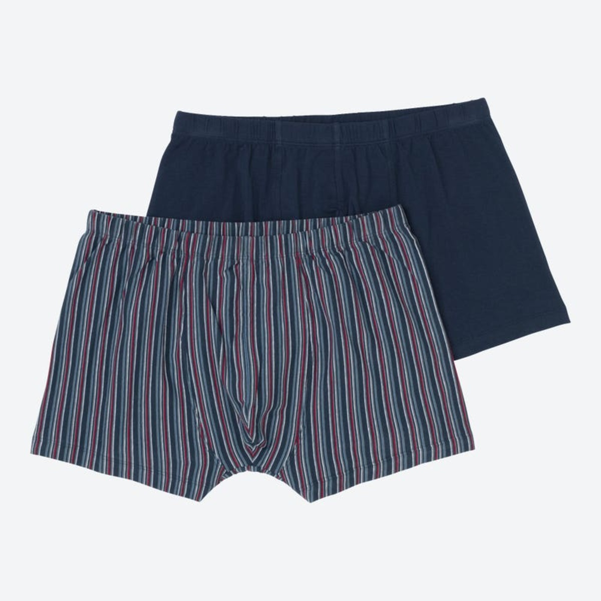 Bild 1 von Herren-Retroshorts mit Längsstreifen, 2er-Pack ,Blue