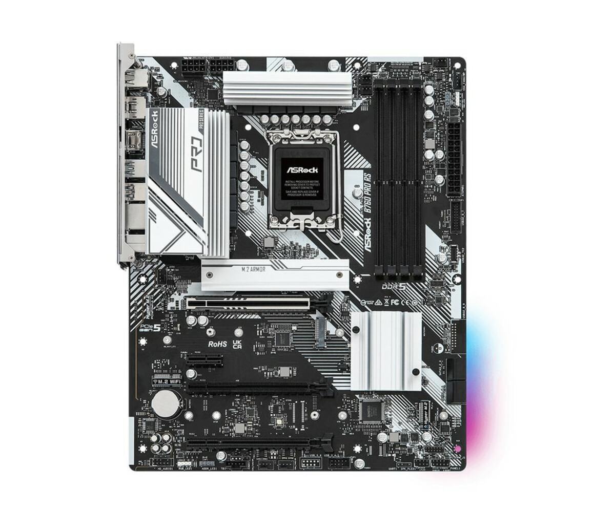 Bild 1 von B760 PRO RS, DDR5, LGA 1700, ATX Mainboard