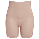Bild 1 von Damen Shapewear-Radler mit hoher Taille BEIGE