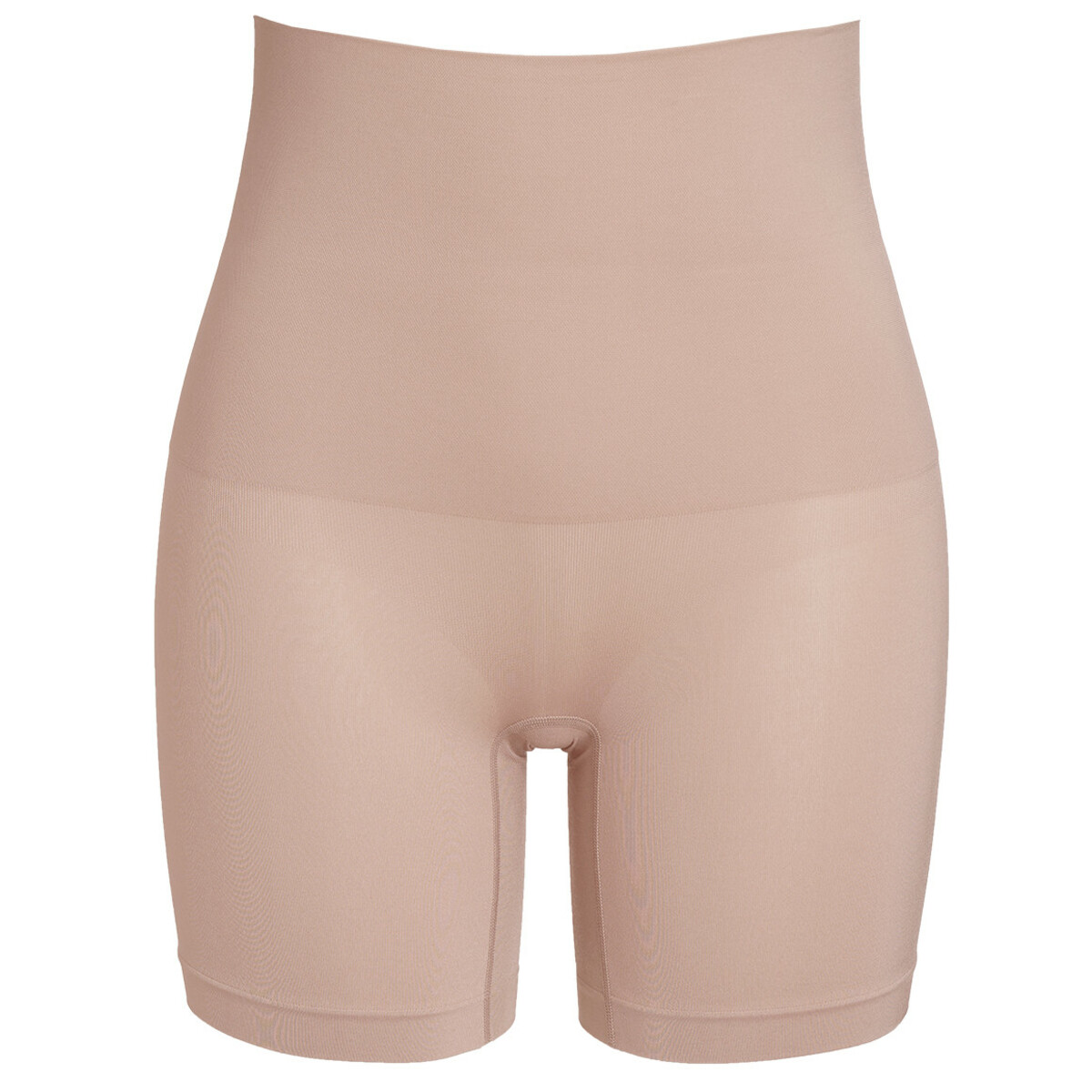Bild 1 von Damen Shapewear-Radler mit hoher Taille BEIGE