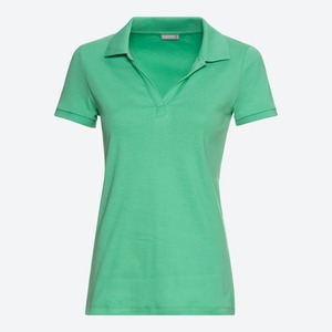 Damen-Poloshirt aus reiner Baumwolle ,Green