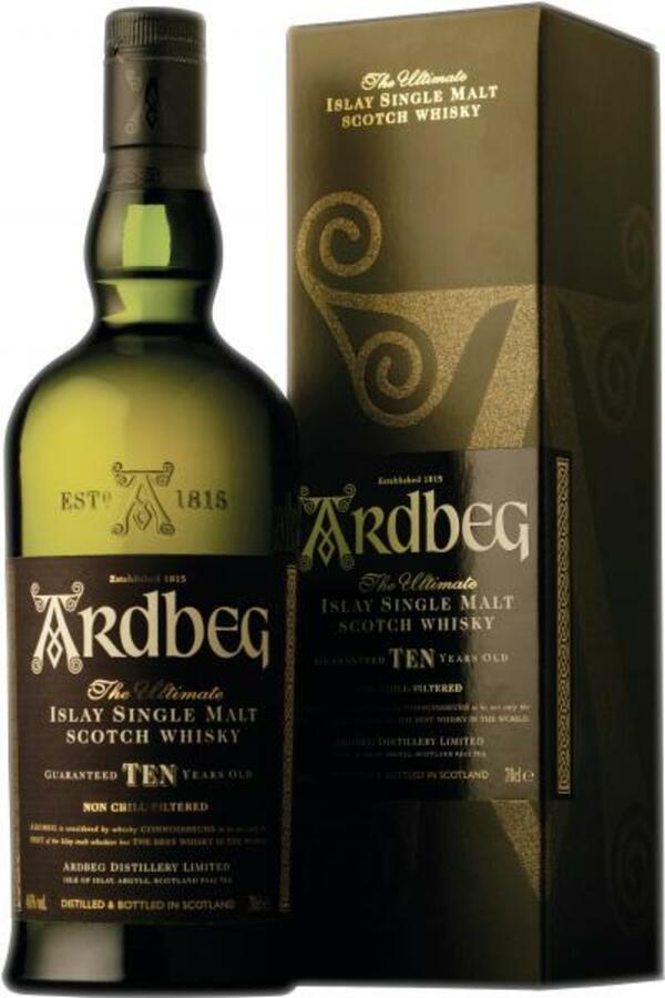 Bild 1 von Ardbeg Islay Single Malt Scotch Whisky 10 Jahre 46% Vol.