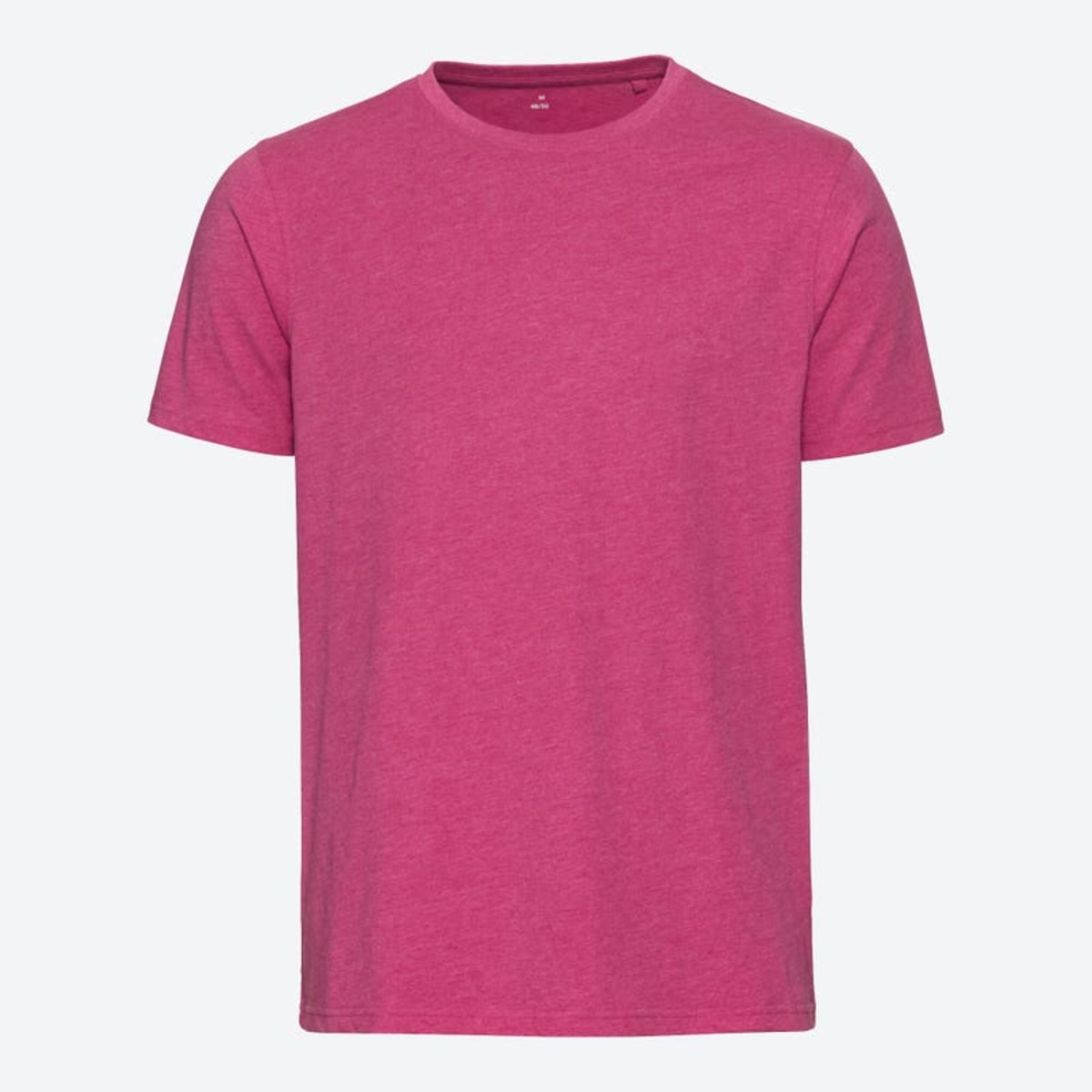 Bild 1 von Herren-T-Shirt in Melange-Optik ,Pink