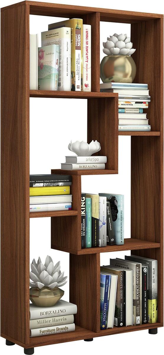 Bild 1 von Standregal ''Blina'', in Honig-Eiche, Eichefarben, Honig