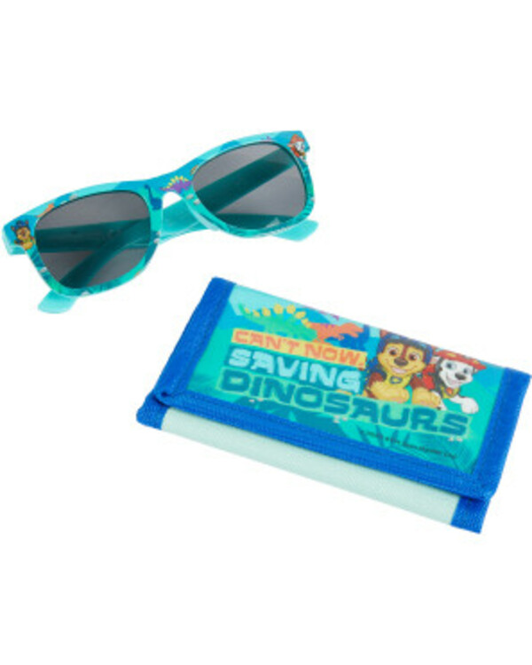 Bild 1 von Paw Patrol Sonnenbrille + Geldbörse
       
      verschiedene Designs
     
      blau bedruckt