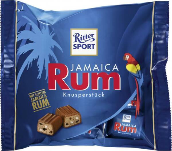 Bild 1 von Ritter Sport Jamaica Rum Knusperstück