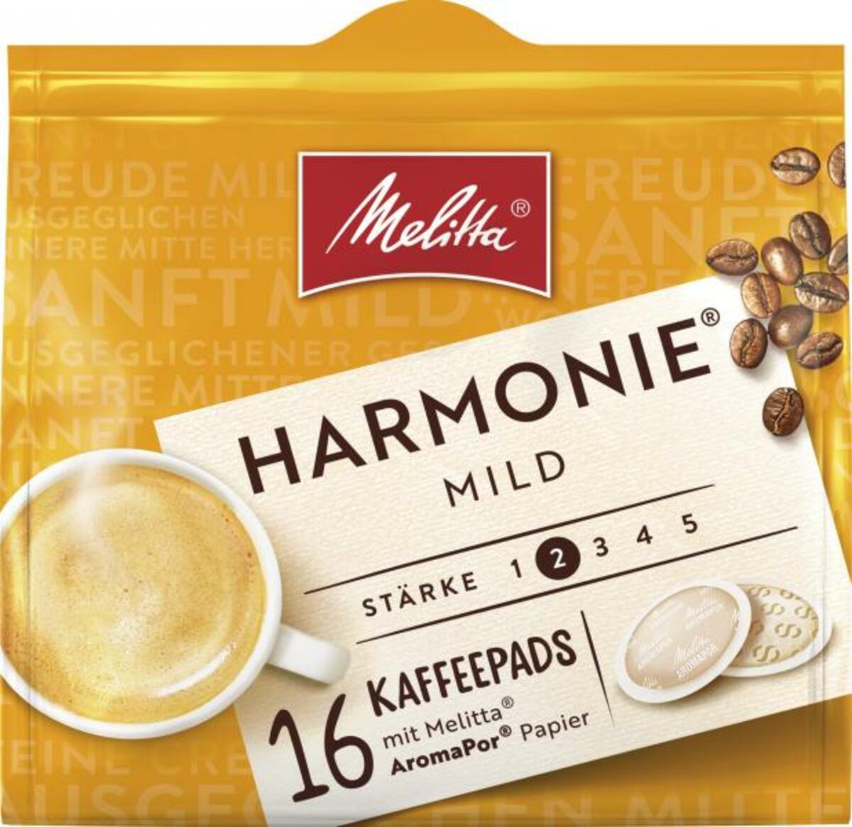 Bild 1 von Melitta Harmonie mild Kaffeepads