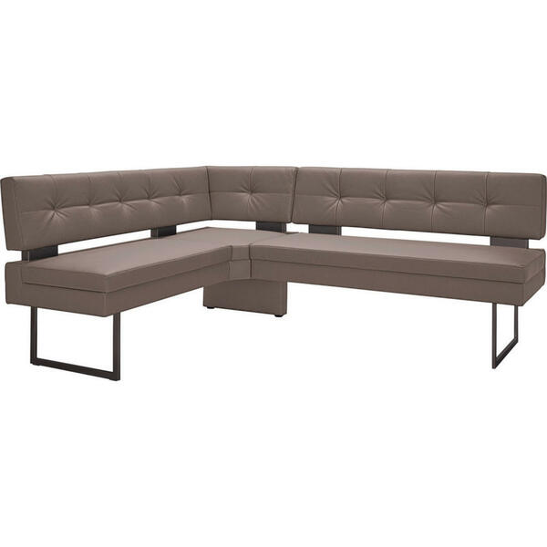 Bild 1 von Dieter Knoll Eckbank, Braun, Metall, Textil, 3-4-Sitzer, L-Form, 200x158 cm, Emas, Dgm, Lederauswahl, Stoffauswahl, Typenauswahl, planbar, Truhe im Sitz, mit Rückenlehne, Esszimmer, Bänke, Eckbänk
