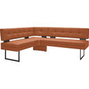 Bild 1 von Dieter Knoll Eckbank, Braun, Orange, Metall, Textil, 3-4-Sitzer, L-Form, 200x158 cm, Emas, Dgm, Lederauswahl, Stoffauswahl, Typenauswahl, planbar, Truhe im Sitz, mit Rückenlehne, Esszimmer, Bänke,