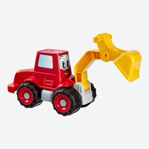 Simba Baustellenfahrzeuge "Happy Trucks" ,Red