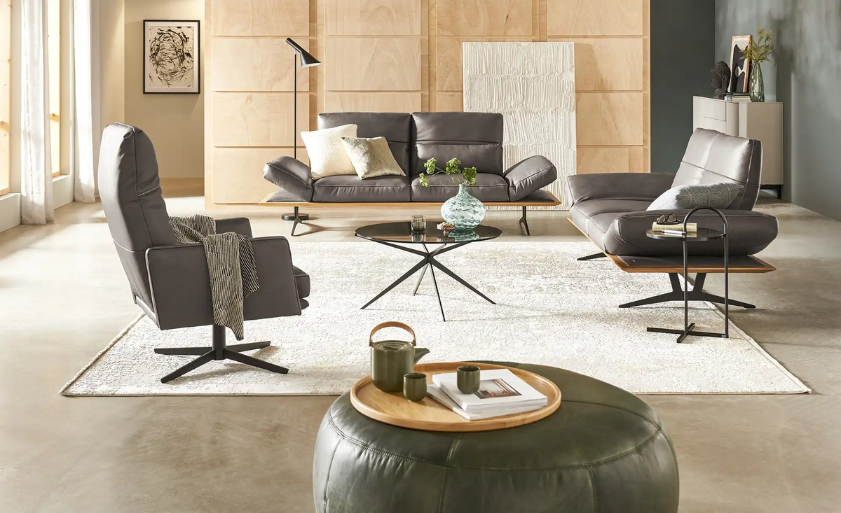 Bild 1 von KOINOR Einzelsofa Fendo Braun 206 cm