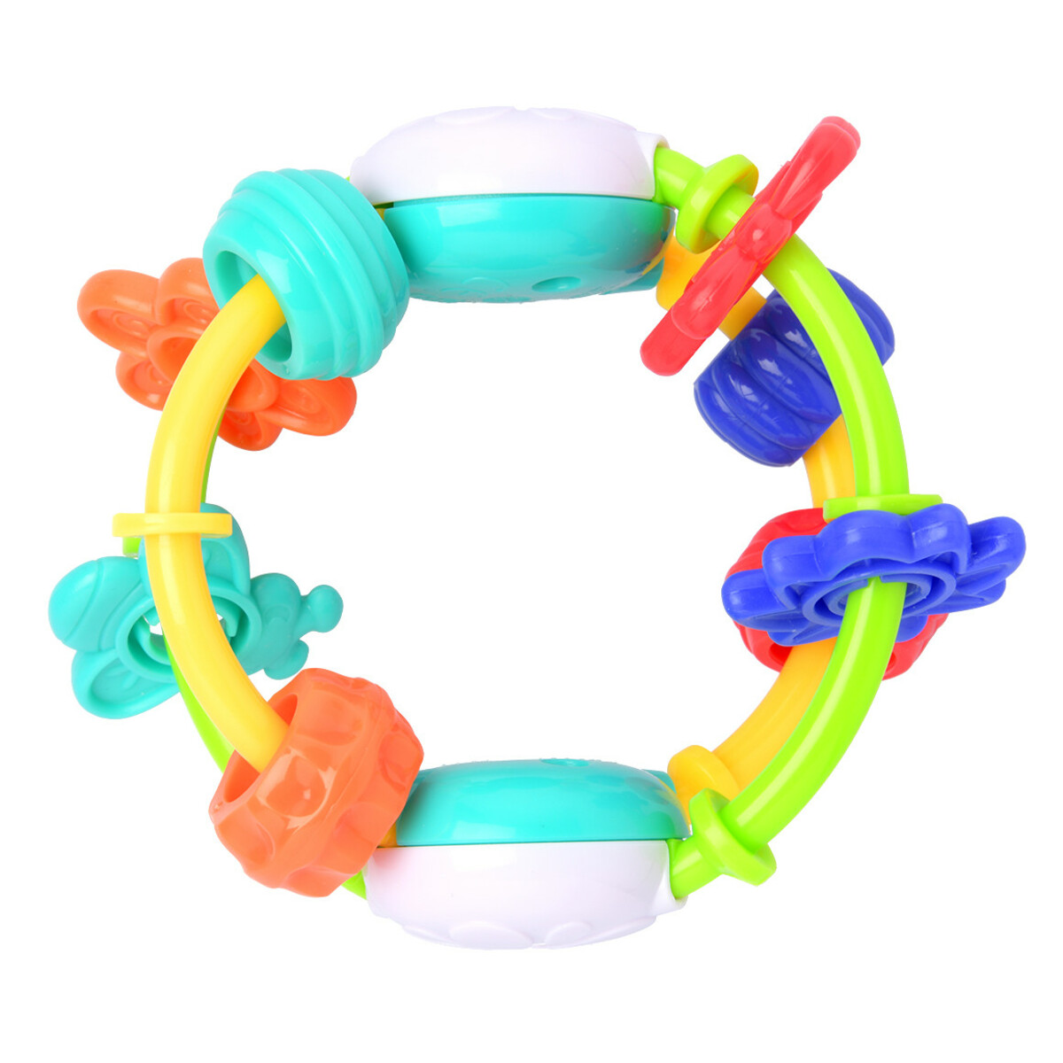 Bild 1 von Mini Activity Ball mit beweglichen Elementen HELLGRÜN / BUNT